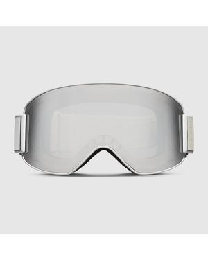 Gucci Mask-Shaped Sunglasses - Grey