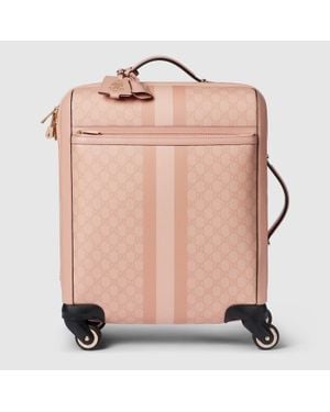Gucci Maleta De Mano Ophidia Con Gg - Rosa