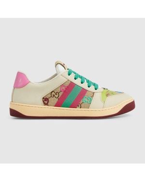 Gucci Zapatilla Screener Para Mujer, Talla - Multicolor