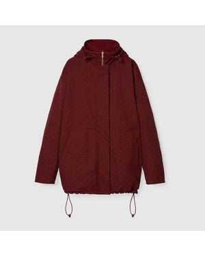Gucci Reversible Gg Canvas Jacket - Red