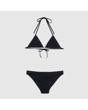 Gucci Stretch Jersey Bikini - Black