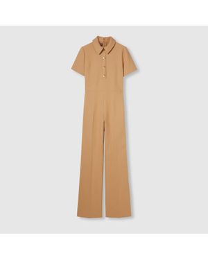 Gucci Combinaison En Crêpe De Coton, Taille - Neutre