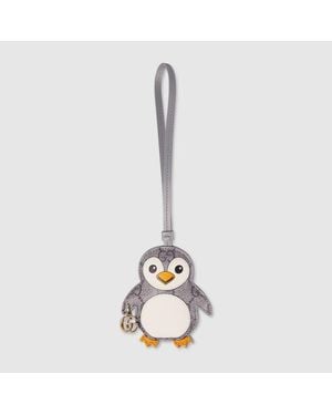 Gucci Penguin-Shaped Bag Charm - White