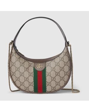 Gucci "Ophidia" Handbag Small - Grey