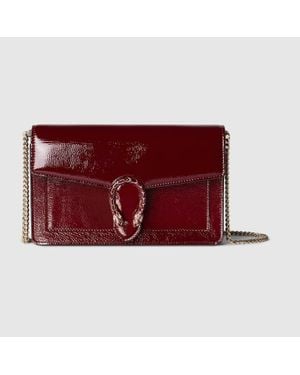 Gucci Portafoglio Dionysus Con Catena - Rosso