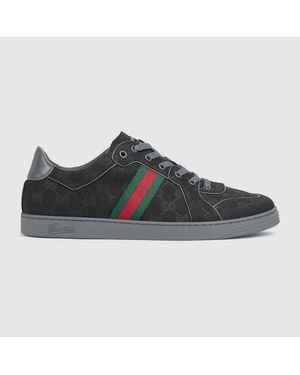 Gucci Sneaker Bassa Elasticizzata Uomo, Taglia - Nero
