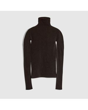 Gucci Haut En Jersey Nylon Stretch Sans Couture, Taille - Schwarz