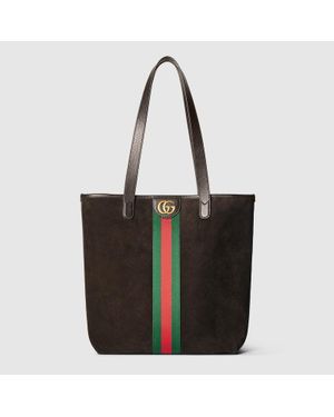Gucci Mittelgroßer Ophidia Shopper - Schwarz