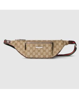 Gucci Flatpack Sac Ceinture Petit Format - Natur