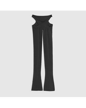 Gucci Leggings En Maille Technique Fine, Taille - Schwarz