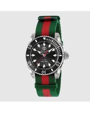 Gucci Dive Watch, 40Mm - Green