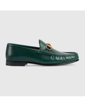 Gucci Mocassino Horsebit 1953 Uomo, Taglia - Verde