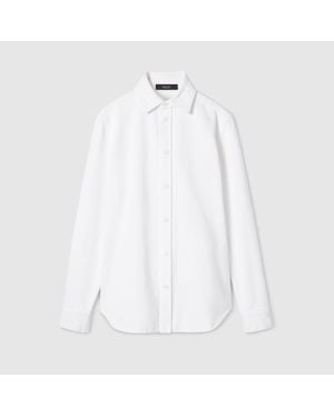 Gucci Washed Certified Cotton Denim Shirt - White