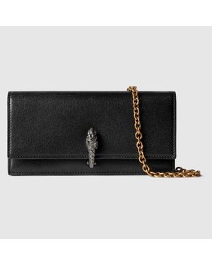 Gucci Dionysus Wallet On Chain - Black
