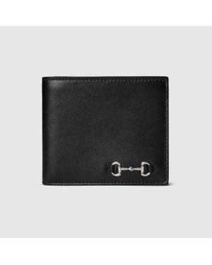 Gucci Portafoglio Bi-Fold Con Morsetto - Nero