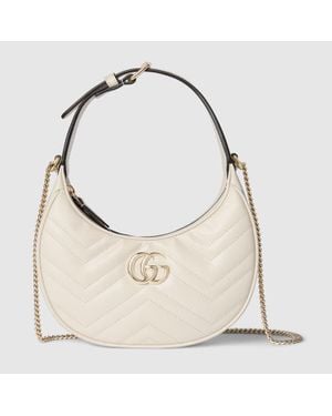 Gucci Borsa A Spalla Gg Marmont Misura Piccola - Neutro