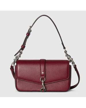Gucci Kleine Umhängetasche Mit Karabinerverschluss - Lila