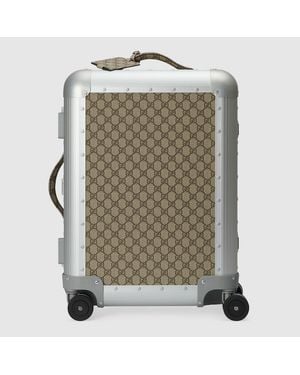 Gucci Aluminum gg Cabin Trolley - Green