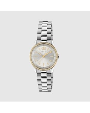 Gucci G-Timeless Watch, 29Mm, Steel - Metallic
