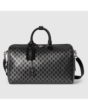 Gucci Gg Medium Duffle Bag - Black