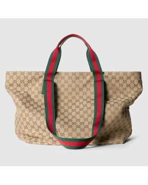Gucci Mittelgroßer Gg Shopper - Braun