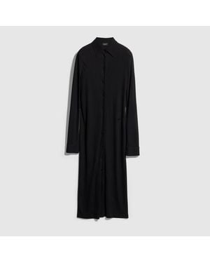 Gucci Viscose Crêpe Jersey Dress, Size Xs, Ready-To-Wear - Black