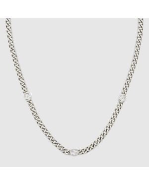 Gucci Interlokcing Necklace - Metallic