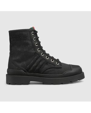 Gucci Web Boot - Black