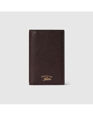 Gucci Tarjetero Lira - Marrón