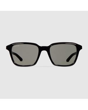 Gucci Square Frame Sunglasses - Black