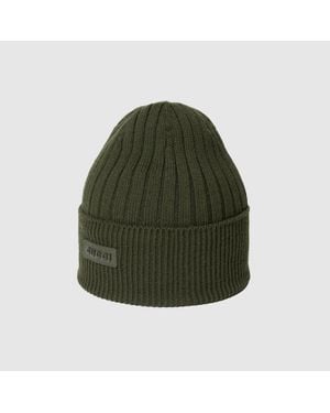 Gucci Gorro De Lana Con Logotipo, Talla - Verde