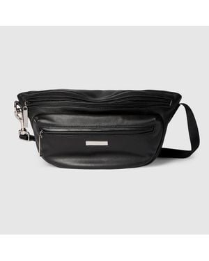 Gucci Tag Medium Crossbody Bag - Black