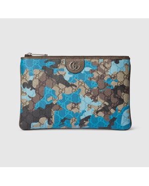 Gucci Pouch Gg - Blu