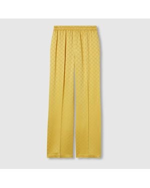 Gucci Monogram Trousers - Yellow