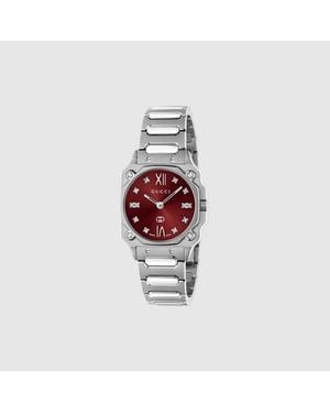 Gucci G-Flat Watch, 24Mm - Red