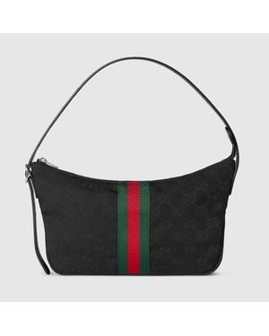 Gucci Kleine Lunetta Umhängetasche - Schwarz