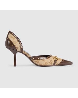 Gucci Savoy Pump, Uk - Metallic