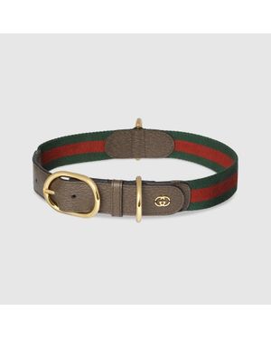Gucci Collare Per Animali Taglia/Xl, Taglia - Marrone