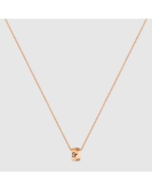 Gucci Icon 18K Gg Necklace - Metallic