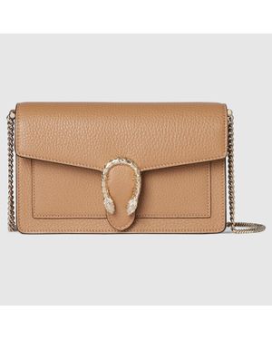 Gucci Portafoglio Dionysus Con Catena - Neutro