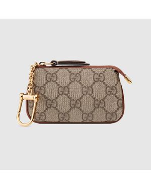 Gucci Schlüsseletui aus GG Supreme - Natur