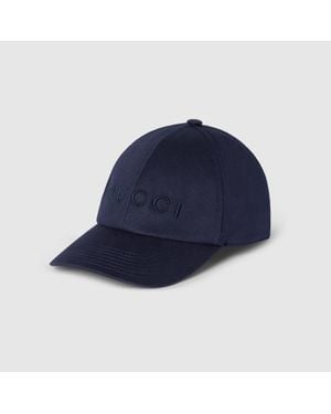 Gucci Cappellino Da Baseball - Blu