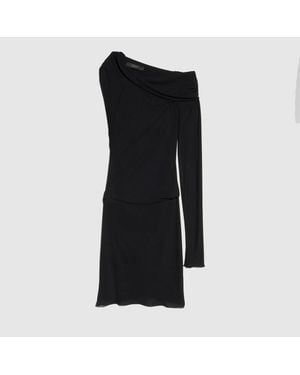 Gucci Robe En Jersey De Crêpe De Viscose, Taille - Schwarz