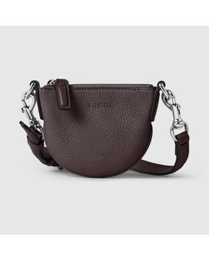 Gucci Micro Borsa B - Marrone