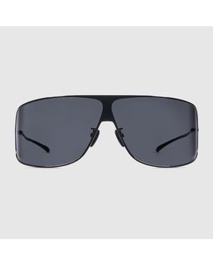Gucci Mask Frame Sunglasses - Blue