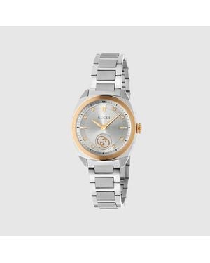 Gucci Interlocking Uhr, 29 Mm - Mettallic