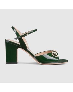 Gucci Horsebit Sandal, Uk - Green