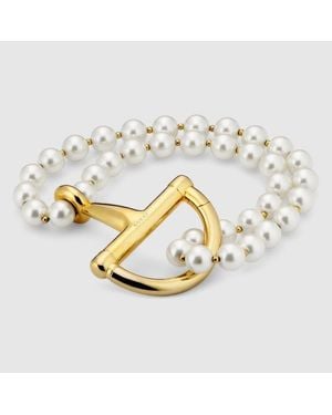 Gucci Bracelet With Stirrup - Metallic