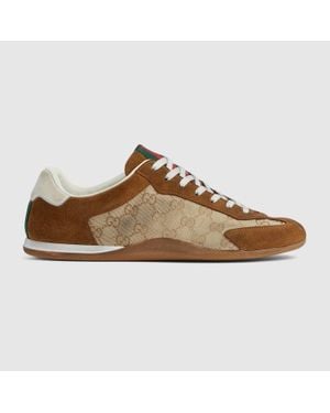 Gucci Shift" Trainers - Brown