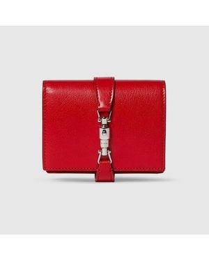 Gucci Jackie Medium Wallet - Red